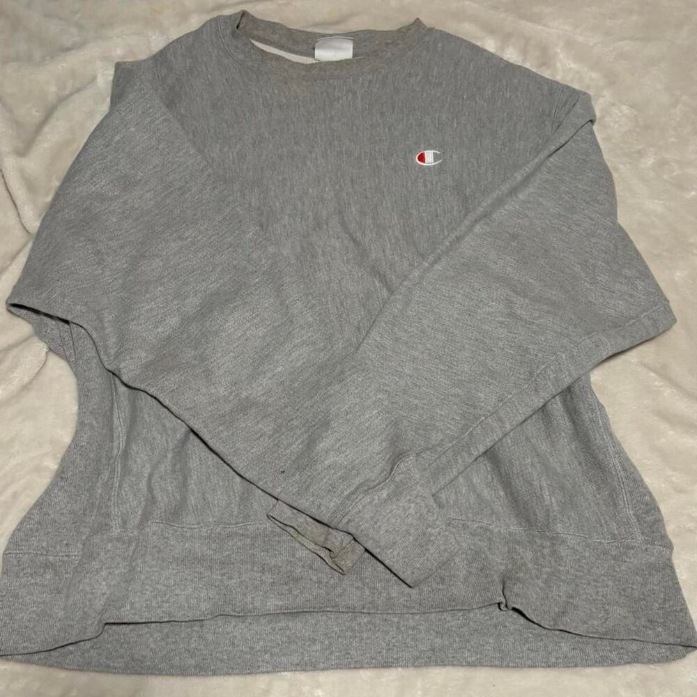 Champion Women's Grey Sweatshirt